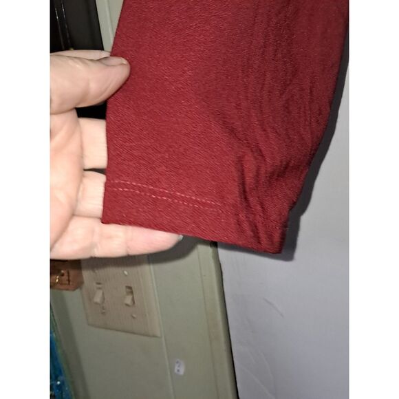 A Rouge Collection Women's Top Plus Size Asymmetrical Tunic Career Evening 3X - Picture 3 of 8